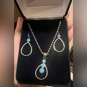 Montana Silver Smiths turquoise set